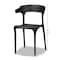 Baxton Studio Gould Modern Transtional Black Plastic Dining Chair Set , PK4 193-4PC-12024-ZORO - alternate 3